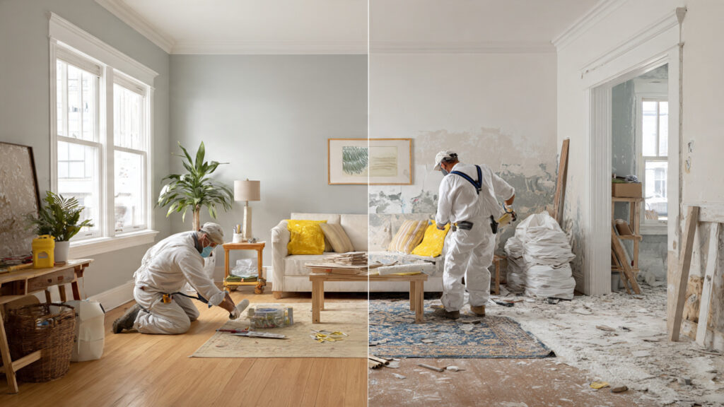 Repainting vs Renovating